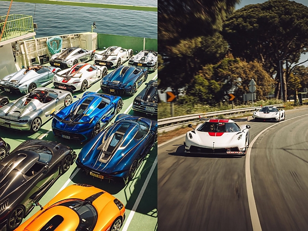 Photos From Koenigsegg Ghost Squadron Tour 2025 In Portugal, Including Hypercar Boat Cruise - autojosh