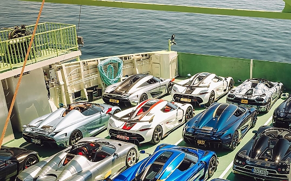 Photos From Koenigsegg Ghost Squadron Tour 2025 In Portugal, Including Hypercar Boat Cruise - autojosh 