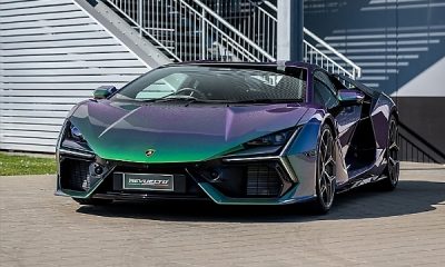 This Lamborghini Revuelto Features A Chameleonic Paint Finish That Flows From Green To Violet To Blue - autojosh