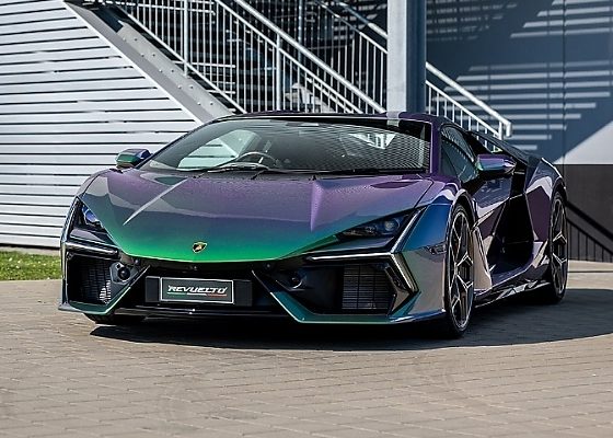 This Lamborghini Revuelto Features A Chameleonic Paint Finish That Flows From Green To Violet To Blue - autojosh