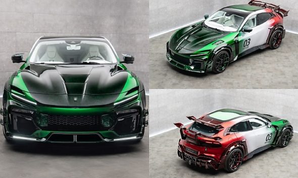 Mansory Unveils Ferrari Purosangue-based “Pugnator Tricolore” - Limited To Just 3 - autojosh
