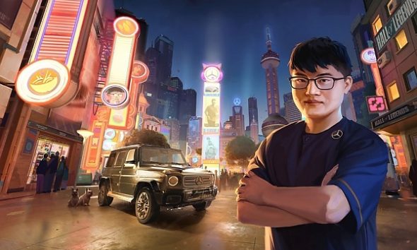 Mercedes-Benz Honours Chinese League Of Legends Player “Uzi” With A Customised Electric G-Class - autojosh