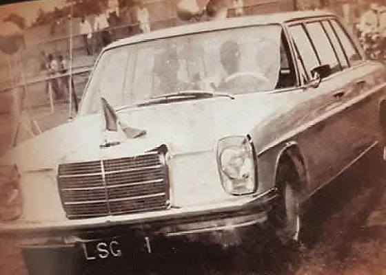 Mercedes-Benz W114 Limousine, Official Car Of Brig. Gen Mobolaji Johnson As Governor of Lagos State - autojosh
