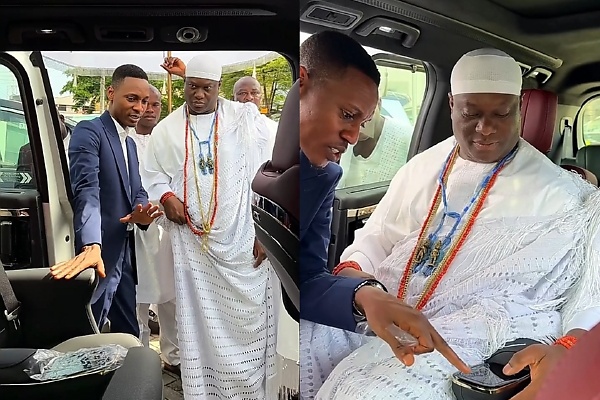 Ooni Of Ife Receives His 50th Birthday Gift, A Brand New GAC GN8 Minivan - autojosh 