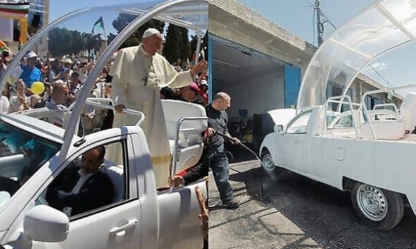 Pope Francis’ Final Wish : Popemobile Is Being Converted Into A Mobile Clinic For Children Of Gaza - autojosh