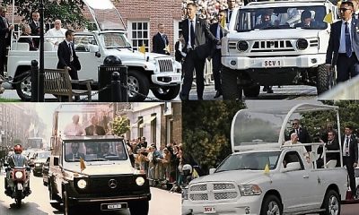 Photos : Evolution Of The Popemobile, From The 460 Nürburg Limousine To Electric G-Class - autojosh