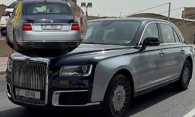 Ultra-luxury ‘Aurus Senat’ Sedan, Promoted By Russian President Vladimir Putin, Spotted In Dubai - autojosh