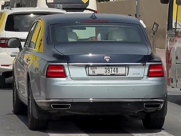 Ultra-luxury ‘Aurus Senat’ Sedan, Promoted By Russian President Vladimir Putin, Spotted In Dubai - autojosh 