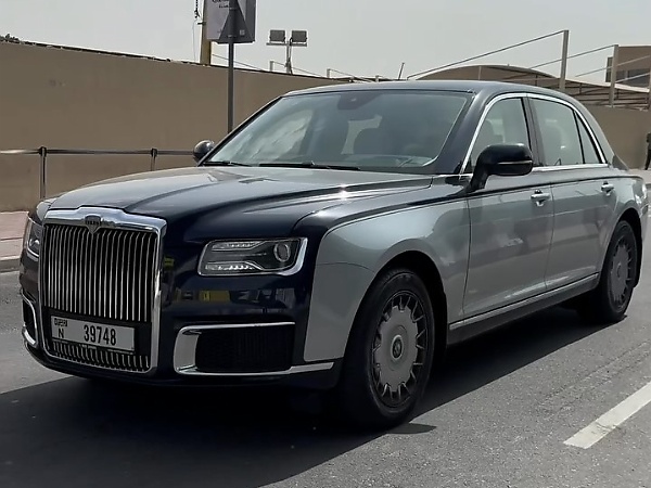 Ultra-luxury ‘Aurus Senat’ Sedan, Promoted By Russian President Vladimir Putin, Spotted In Dubai - autojosh 