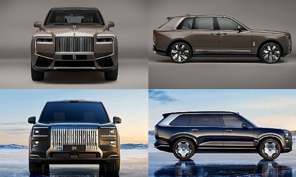 Photo Comparison : Rolls-Royce Cullinan Vs Zeekr 9X - autojosh