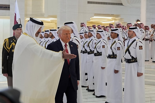 Two Tesla Cybertruck Patrol Vehicles Escorted Trump’s Armored Limo During His Visit To Qatar - autojosh 