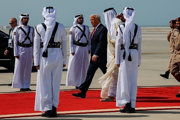 Two Tesla Cybertruck Patrol Vehicles Escorted Trump’s Armored Limo During His Visit To Qatar - autojosh 