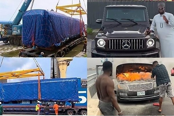 New Train Sets For Lagos Blue Line, FG Warns Abuja-based Car Dealer, Darey Art Alade’s Range Rover Catches Fire, News In The Past Week - autojosh