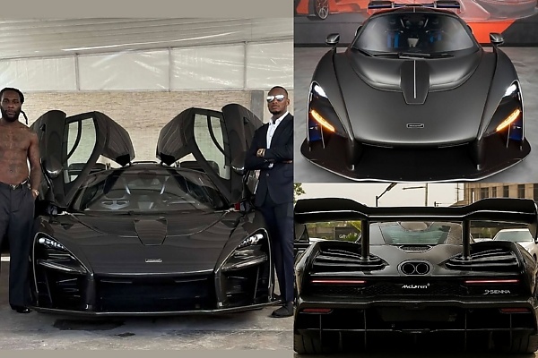 Burna Boy Splashes N3.2 Billion On A McLaren Senna Hypercar - autojosh
