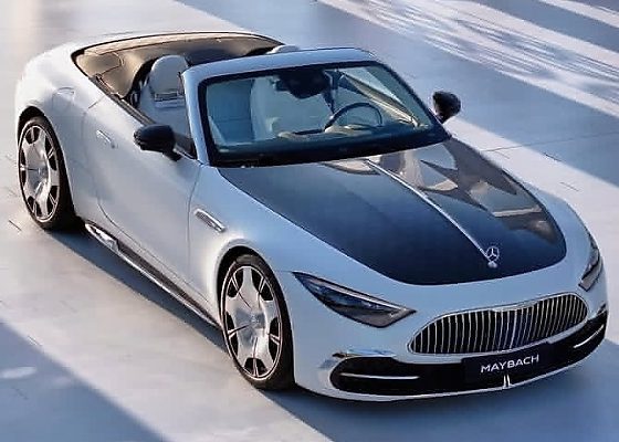 Davido Acquires Open-top Mercedes‑Maybach SL 680 “White Ambience” - autojosh