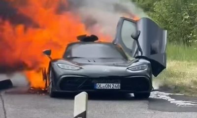 One Of Just 275 Examples Of Mercedes-AMG ONE Worth $2.72 Million Burns Down In Germany - autojosh