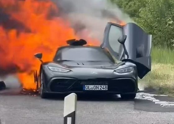 One Of Just 275 Examples Of Mercedes-AMG ONE Worth $2.72 Million Burns Down In Germany - autojosh