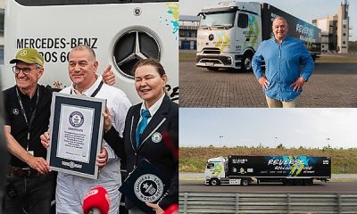 Mercedes-Benz eActros 600 Truck Reverses For 124.7-km, 6Hrs 22 Minutes To Set A New Guinness World Record - autojosh