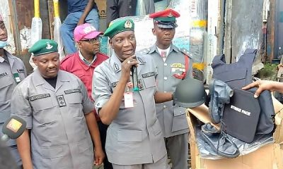 Nigeria Customs Seizes 15 Vehicles That Were Cut Into Parts And Concealed To Evade Duties, Arrests 7 Suspects - autojosh