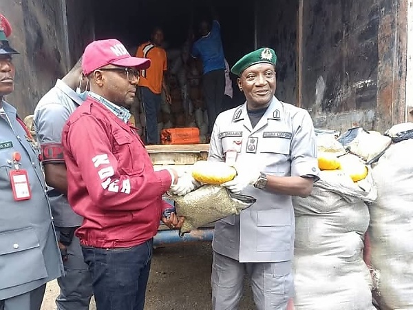 Nigeria Customs Seizes 15 Vehicles That Were Cut Into Parts And Concealed To Evade Duties, Arrests 7 Suspects - autojosh 