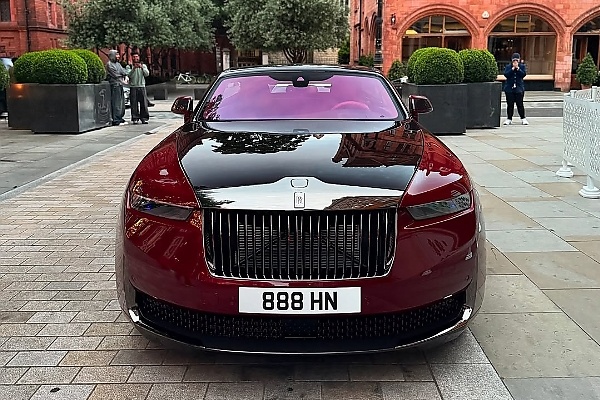 $30 Million Rolls-Royce Droptail ‘La Rose Noire’ Seen Driving On The Streets Of London - autojosh