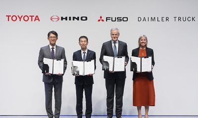 Toyota’s Hino And Daimler Truck’s Mitsubishi Fuso Merges To Create New Global “Truck Powerhouse” - autojosh