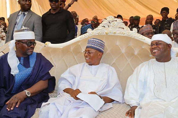Moment Ex-governor of Kogi State, Yahaya Bello, Arrived An Event In Armored Rezvani Vengeance SUV - autojosh 