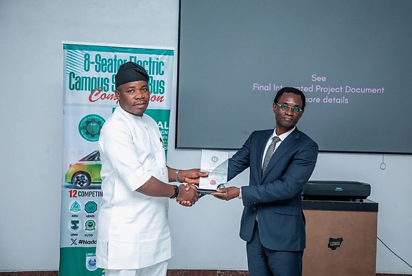 UNIBEN Emerges Winner In “Design Phase Of 8-Seater Electric Campus Shuttle Bus Competition”, Wins ₦5 Million - autojosh