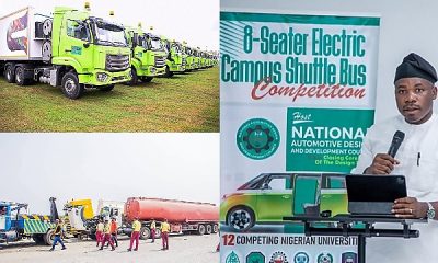 LASG Unveils 150 CNG Trucks, Impounds 10 Articulated Vehicles, UNIBEN Emerges Winner In “Design Phase Of 8-Seater Electric Campus Shuttle Bus Competition”, News In The Past Week - autojosh