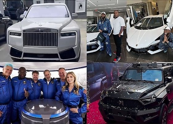 Seyi Vodi Buys Rolls-Royce Cullinan, Davido’s Lamborghini Revuelto, Nigerian’s N461m Trip To Space, M-Hero 917 Launched, Nigerian News In July - autojosh