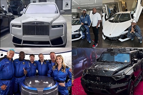 Seyi Vodi Buys Rolls-Royce Cullinan, Davido’s Lamborghini Revuelto, Nigerian’s N461m Trip To Space, M-Hero 917 Launched, Nigerian News In July - autojosh