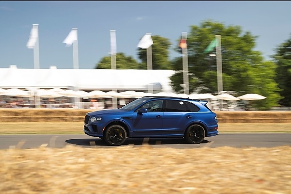 New Bentley Bentayga Speed Sets New ICE-powered SUV Hill Climb Record At Goodwood Festival of Speed - autojosh 
