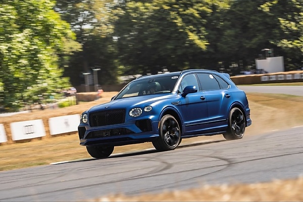 New Bentley Bentayga Speed Sets New ICE-powered SUV Hill Climb Record At Goodwood Festival of Speed - autojosh