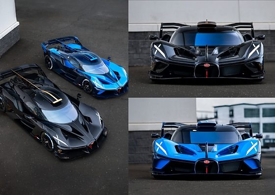 Bugatti Shows Side-by-side Comparison Between Two Variants Of Track-only Bolide Hypercar - autojosh