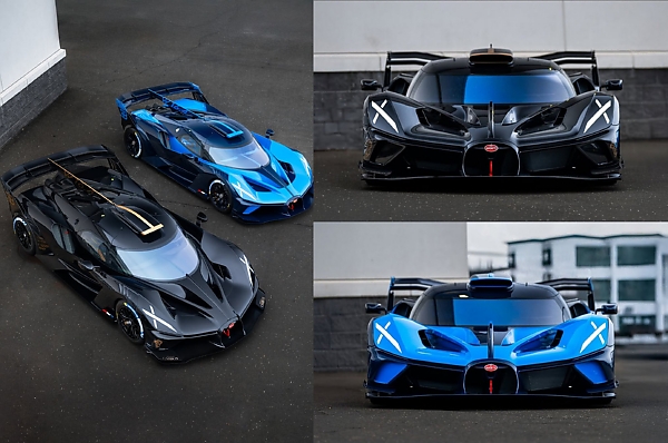 Bugatti Shows Side-by-side Comparison Between Two Variants Of Track-only Bolide Hypercar - autojosh