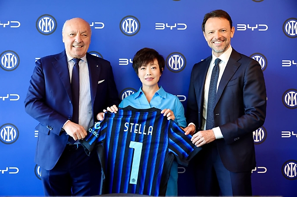 China’s BYD Partners With Inter Milan, Players And Management To Receive Denza Z9 GT And BYD Sealion 7 - autojosh 