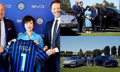 China’s BYD Partners With Inter Milan, Players And Management To Receive Denza Z9 GT And BYD Sealion 7 - autojosh