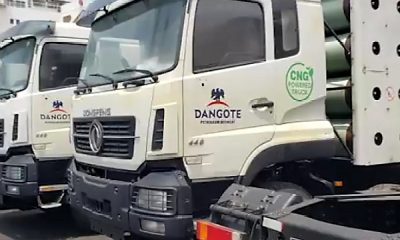 Dangote Refinery Takes Delivery Of 4,000 CNG Trucks Ahead Of Nationwide Distribution Of Petrol And Diesel - autojosh
