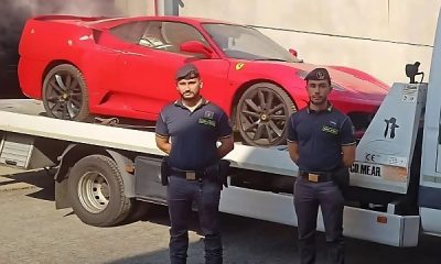 Italian Authorities Destroys Fake Ferrari F430 Built On The Chassis Of Toyota MR2 Coupe - autojosh