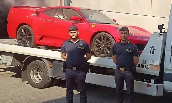 Italian Authorities Destroys Fake Ferrari F430 Built On The Chassis Of Toyota MR2 Coupe - autojosh