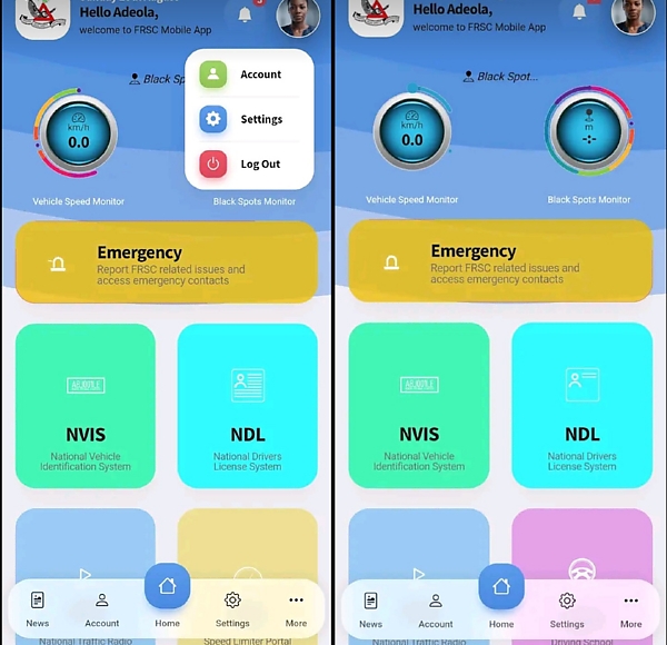 FRSC Mobile App For Licence Renewal, Verification And Safety/Speed Limit Alerts Now Available For Download - autojosh 