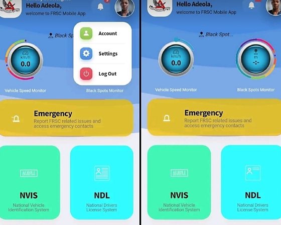 FRSC Mobile App For Licence Renewal, Verification And Safety/Speed Limit Alerts Now Available For Download - autojosh