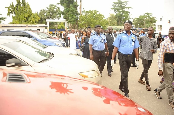 Lagos Police Urges Musician To Return Car Stolen From Abroad, Displays 36 Stolen Cars, Including N250m Porsche 911 - autojosh 