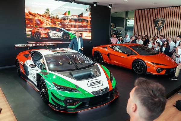 Lamborghini Temerario GT3, The Racing Derivative Of The Temerario Road Car, Makes Its Public Debut - autojosh 