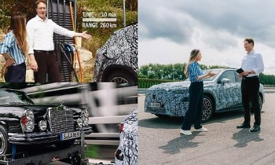 Mercedes-Benz CEO Teases Some Features Of The Upcoming Electric GLC SUV During A Test Drive - autojosh