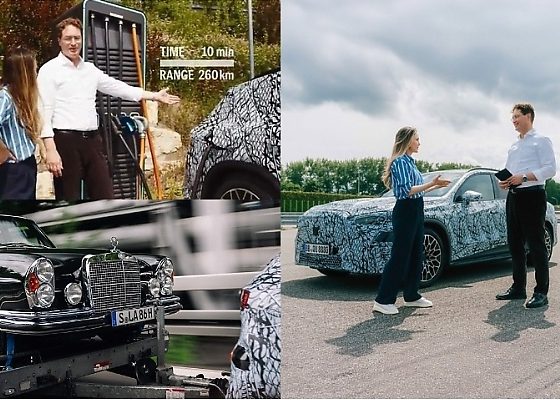 Mercedes-Benz CEO Teases Some Features Of The Upcoming Electric GLC SUV During A Test Drive - autojosh