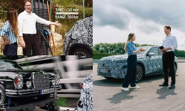 Mercedes-Benz CEO Teases Some Features Of The Upcoming Electric GLC SUV During A Test Drive - autojosh