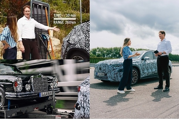 Mercedes-Benz CEO Teases Some Features Of The Upcoming Electric GLC SUV During A Test Drive - autojosh