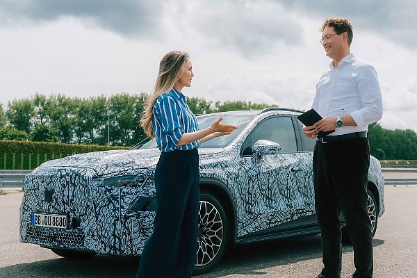 Mercedes-Benz CEO Teases Some Features Of The Upcoming Electric GLC SUV During A Test Drive - autojosh 