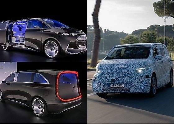 Two Mercedes-Benz VLE Prototypes Drove From Stuttgart To Rome, Ahead Of Start Of Sales In 2026 - autojosh